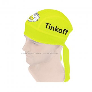 2015 Saxo Bank Tinkoff Bandana Ciclismo Chiaro Giallo