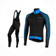 2019 Abbigliamento Ciclismo Nalini CRIT 3l 2.0 Nero Blu Manica Lunga e Salopette