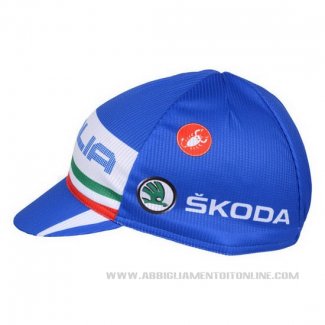 2013 Castelli Cappello Ciclismo Blu.Jpg