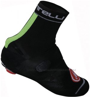 2014 Castelli Copriscarpe Ciclismo Nero Verde