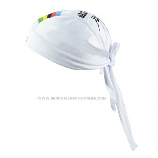 2015 Quick Step Bandana Ciclismo Bianco