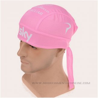 2015 Sky Bandana Ciclismo Rosa