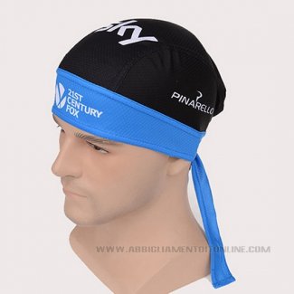 2015 Sky Bandana Ciclismo Nero Blu